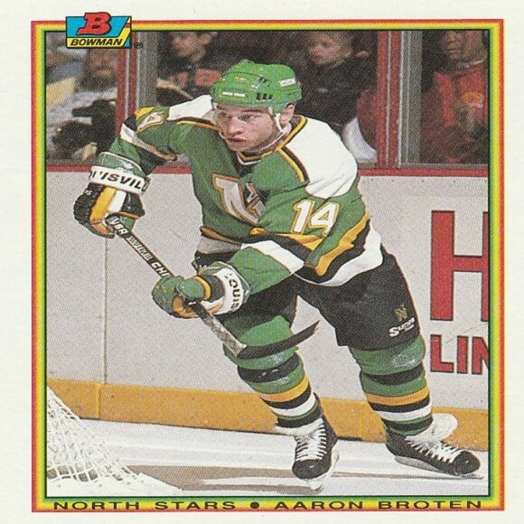 Aaron & Neal Broten Minnesota North Stars Hockey Card Collection - 6 Card Set - Picture 3 of 7